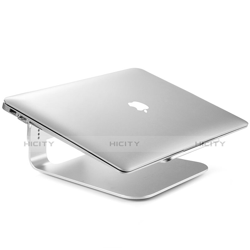 NoteBook Halter Halterung Laptop Ständer Universal S16 für Apple MacBook Pro 15 zoll Silber groß