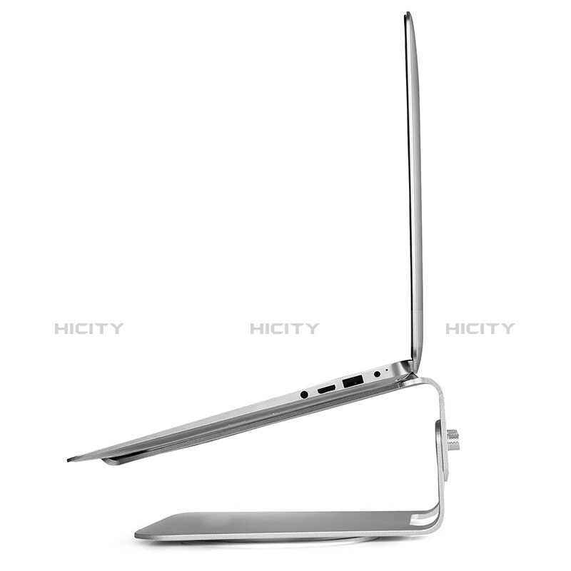 NoteBook Halter Halterung Laptop Ständer Universal S16 für Huawei Honor MagicBook 15 Silber groß