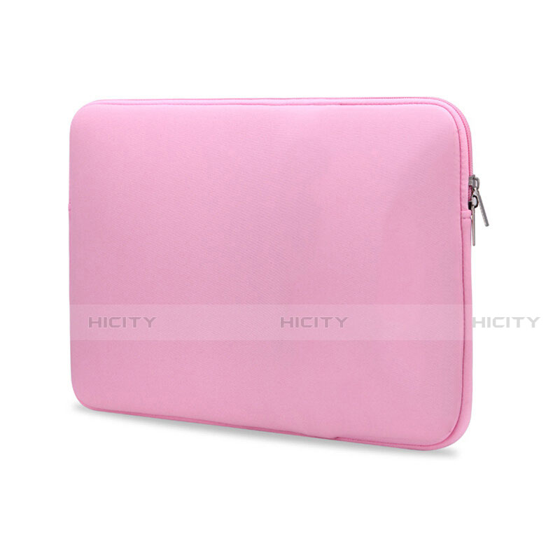 Samt Handy Tasche Schutz Hülle L04 für Huawei Honor MagicBook 14 Rosa