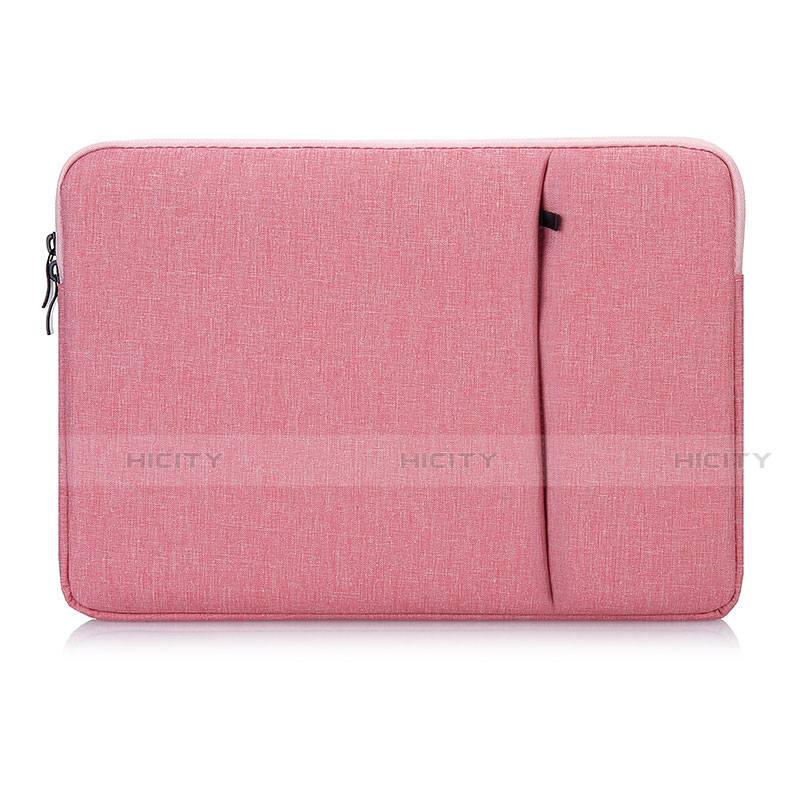 Samt Handy Tasche Schutz Hülle L04 für Huawei Honor MagicBook 15 Rosa