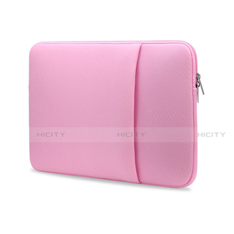 Samt Handy Tasche Schutz Hülle L05 für Huawei Honor MagicBook 14 Rosa Plus