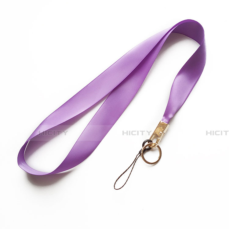 Schlüsselband Schlüsselbänder Umhängeband Lanyard N10 Violett