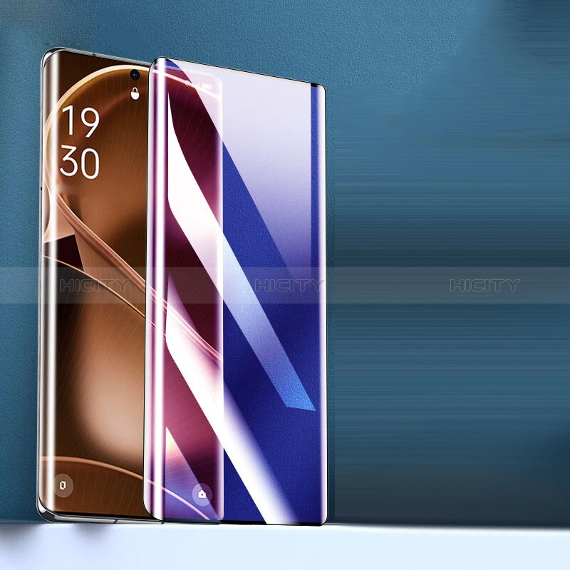 Schutzfolie Displayschutzfolie Panzerfolie Flexibilität Weich Skins zum Aufkleben Full Coverage Anti Blue Ray für Oppo Find X6 5G Klar Plus