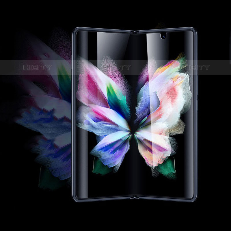 Schutzfolie Displayschutzfolie Panzerfolie Flexibilität Weich Skins zum Aufkleben Full Coverage F01 für Samsung Galaxy Z Fold5 5G Klar