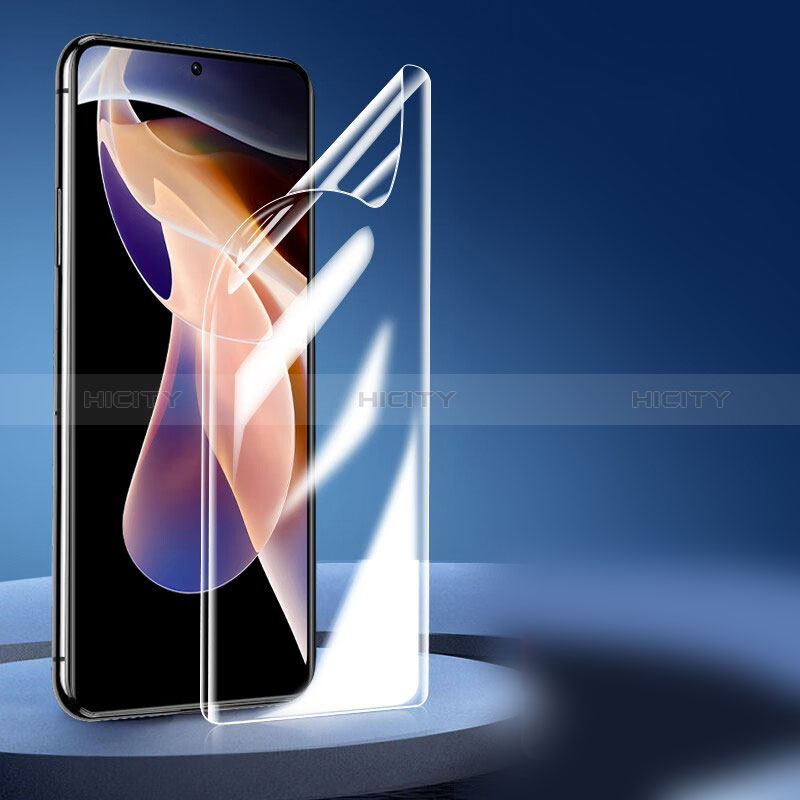 Schutzfolie Displayschutzfolie Panzerfolie Flexibilität Weich Skins zum Aufkleben Full Coverage F01 für Xiaomi Poco M3 Pro 5G Klar Plus