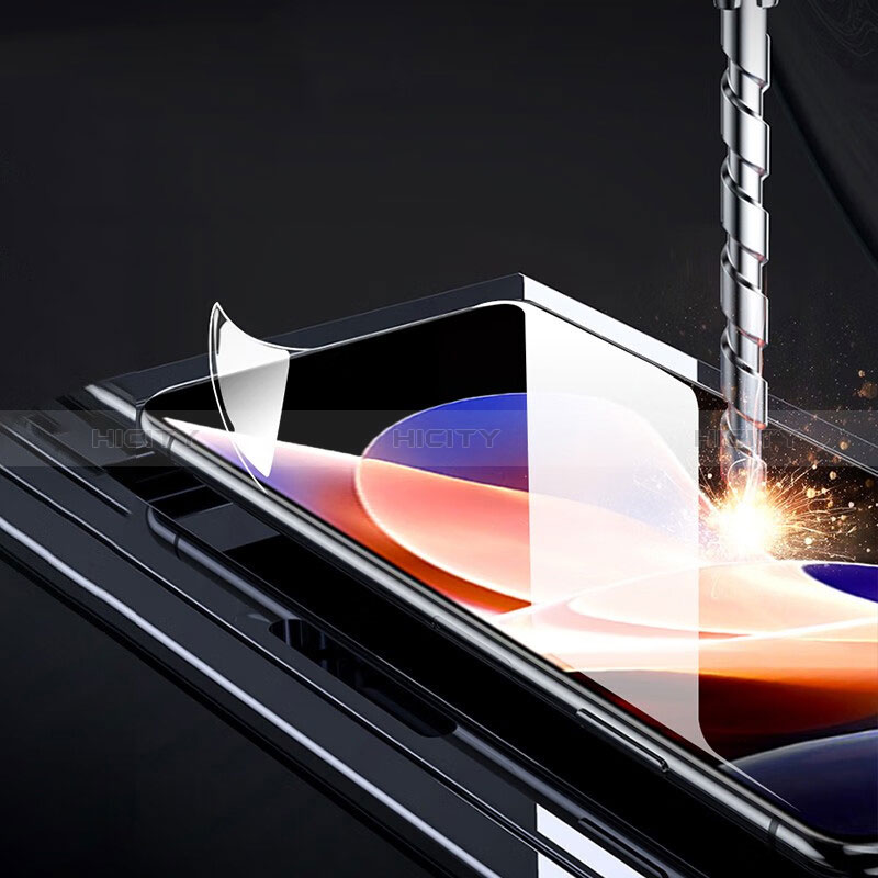 Schutzfolie Displayschutzfolie Panzerfolie Flexibilität Weich Skins zum Aufkleben Full Coverage F01 für Xiaomi Poco M3 Pro 5G Klar