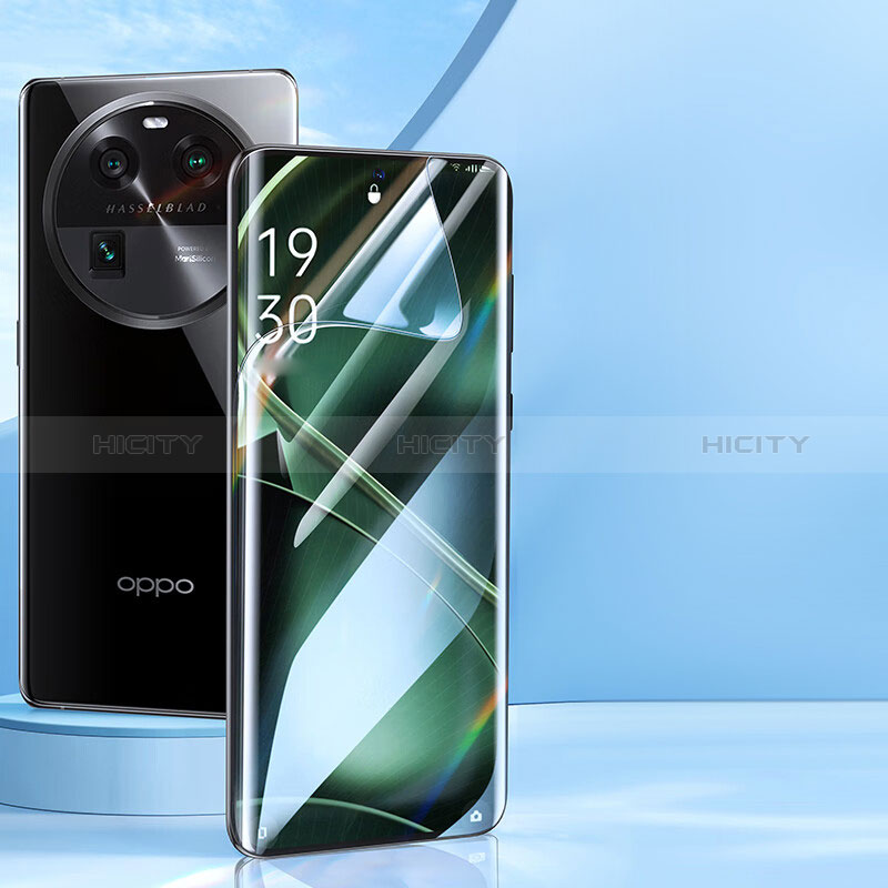 Schutzfolie Displayschutzfolie Panzerfolie Flexibilität Weich Skins zum Aufkleben Full Coverage F03 für Oppo Find X6 5G Klar