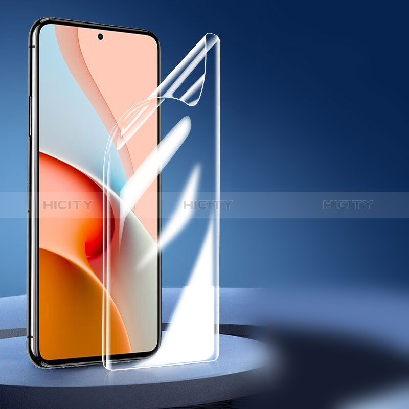 Schutzfolie Displayschutzfolie Panzerfolie Flexibilität Weich Skins zum Aufkleben Full Coverage für Xiaomi Redmi Note 10 JE 5G Klar Plus