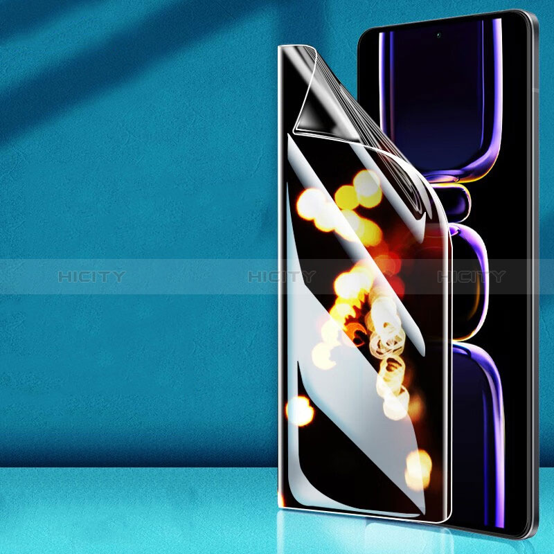 Schutzfolie Displayschutzfolie Panzerfolie Flexibilität Weich Skins zum Aufkleben Full Coverage Privacy A01 für Xiaomi Redmi K60E 5G Klar Plus