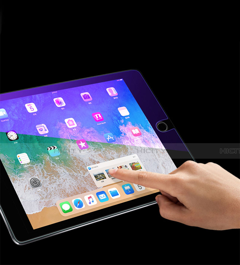 Schutzfolie Displayschutzfolie Panzerfolie Gehärtetes Glas Glasfolie Anti Blue Ray Skins zum Aufkleben Panzerglas B01 für Apple iPad Mini 3 Klar