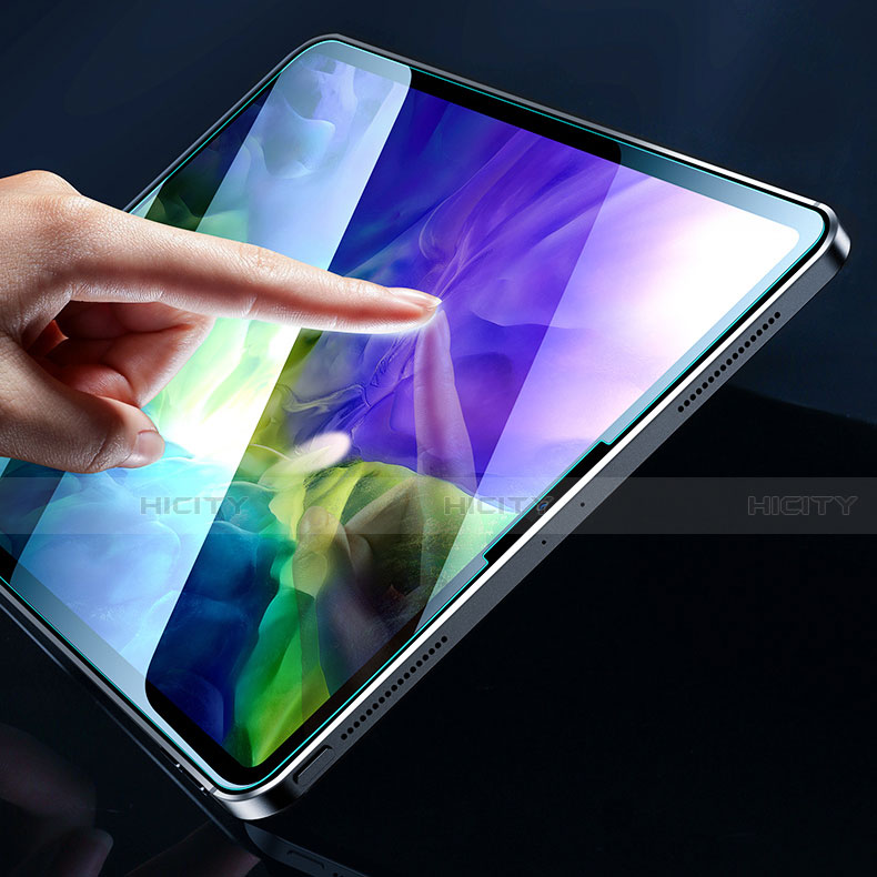 Schutzfolie Displayschutzfolie Panzerfolie Gehärtetes Glas Glasfolie Anti Blue Ray Skins zum Aufkleben Panzerglas B01 für Apple iPad Pro 11 (2020) Klar