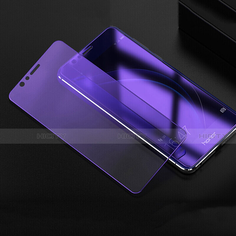 Schutzfolie Displayschutzfolie Panzerfolie Gehärtetes Glas Glasfolie Anti Blue Ray Skins zum Aufkleben Panzerglas B01 für Huawei Enjoy 8e Klar