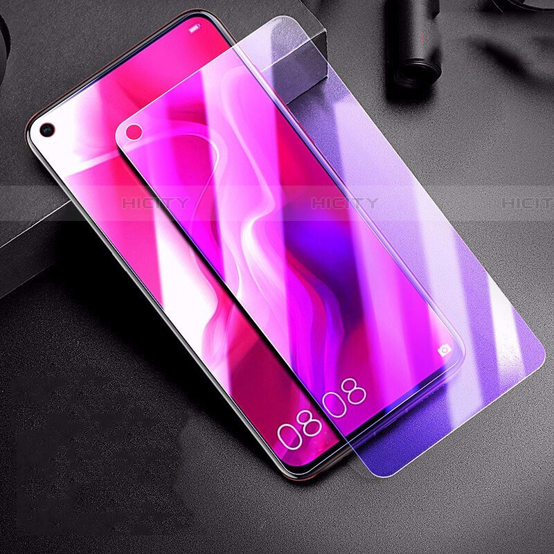 Schutzfolie Displayschutzfolie Panzerfolie Gehärtetes Glas Glasfolie Anti Blue Ray Skins zum Aufkleben Panzerglas B01 für Huawei Nova 5z Klar