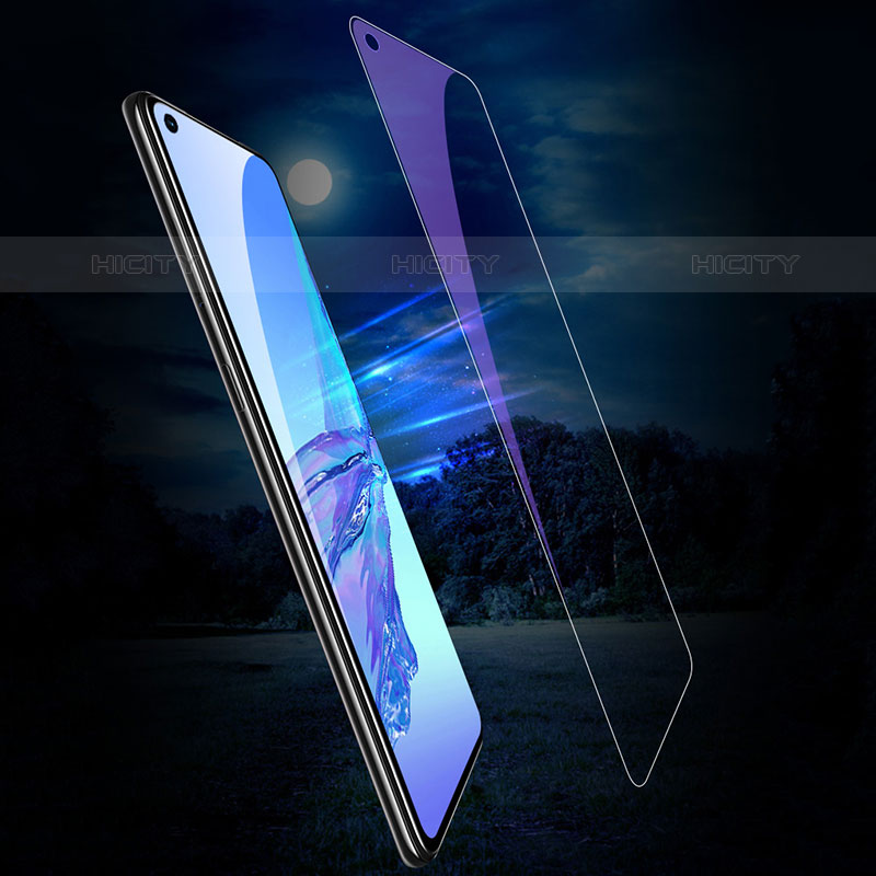 Schutzfolie Displayschutzfolie Panzerfolie Gehärtetes Glas Glasfolie Anti Blue Ray Skins zum Aufkleben Panzerglas B01 für Oppo A54 4G Klar