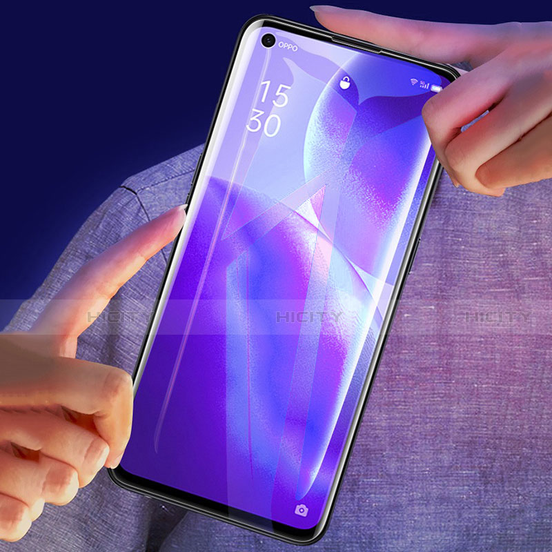 Schutzfolie Displayschutzfolie Panzerfolie Gehärtetes Glas Glasfolie Anti Blue Ray Skins zum Aufkleben Panzerglas B01 für Oppo Find X3 Lite 5G Klar groß