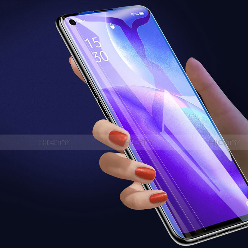 Schutzfolie Displayschutzfolie Panzerfolie Gehärtetes Glas Glasfolie Anti Blue Ray Skins zum Aufkleben Panzerglas B01 für Oppo Find X3 Lite 5G Klar groß