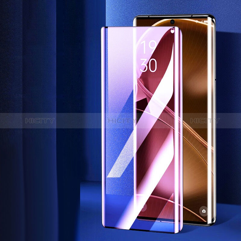 Schutzfolie Displayschutzfolie Panzerfolie Gehärtetes Glas Glasfolie Anti Blue Ray Skins zum Aufkleben Panzerglas B01 für Oppo Find X6 Pro 5G Klar