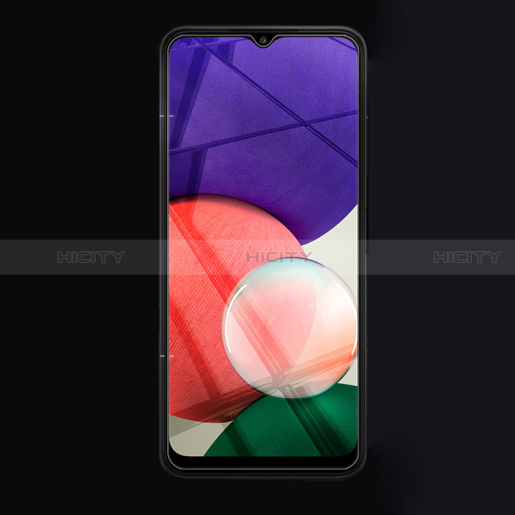 Schutzfolie Displayschutzfolie Panzerfolie Gehärtetes Glas Glasfolie Anti Blue Ray Skins zum Aufkleben Panzerglas B01 für Samsung Galaxy A02s Klar