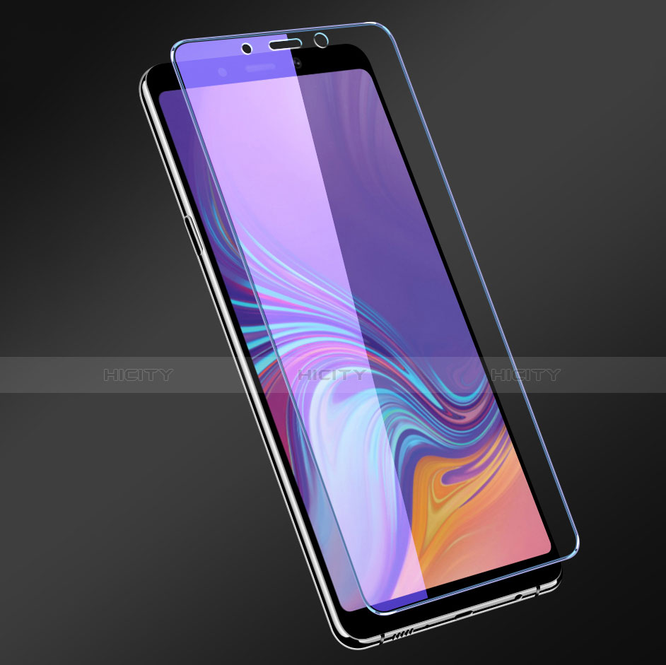 Schutzfolie Displayschutzfolie Panzerfolie Gehärtetes Glas Glasfolie Anti Blue Ray Skins zum Aufkleben Panzerglas B01 für Samsung Galaxy A9s Klar