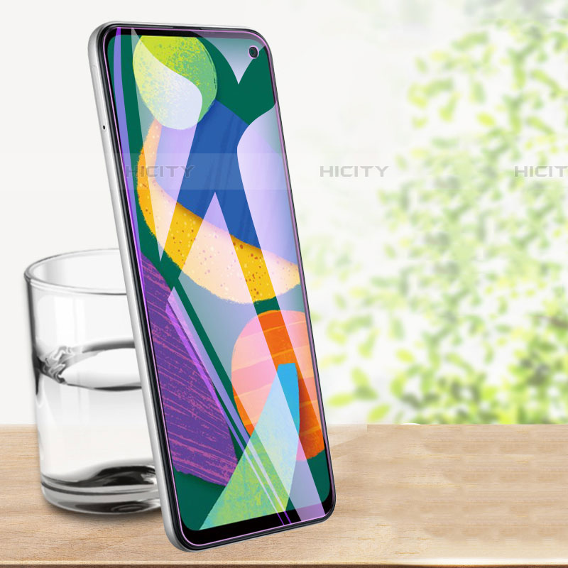 Schutzfolie Displayschutzfolie Panzerfolie Gehärtetes Glas Glasfolie Anti Blue Ray Skins zum Aufkleben Panzerglas B01 für Samsung Galaxy F52 5G Klar groß