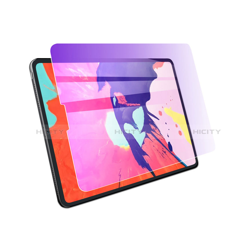 Schutzfolie Displayschutzfolie Panzerfolie Gehärtetes Glas Glasfolie Anti Blue Ray Skins zum Aufkleben Panzerglas B02 für Apple iPad Pro 12.9 (2021) Klar Plus