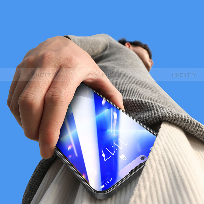 Schutzfolie Displayschutzfolie Panzerfolie Gehärtetes Glas Glasfolie Anti Blue Ray Skins zum Aufkleben Panzerglas B02 für Apple iPhone 13 Pro Klar