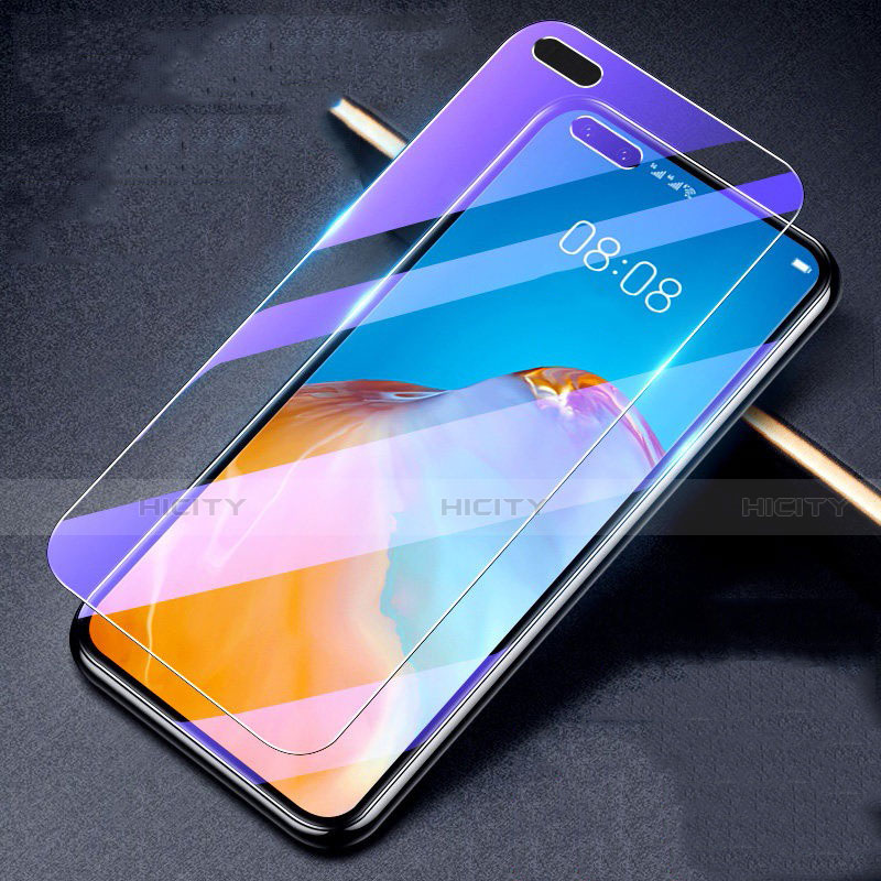 Schutzfolie Displayschutzfolie Panzerfolie Gehärtetes Glas Glasfolie Anti Blue Ray Skins zum Aufkleben Panzerglas B02 für Huawei P40 Klar