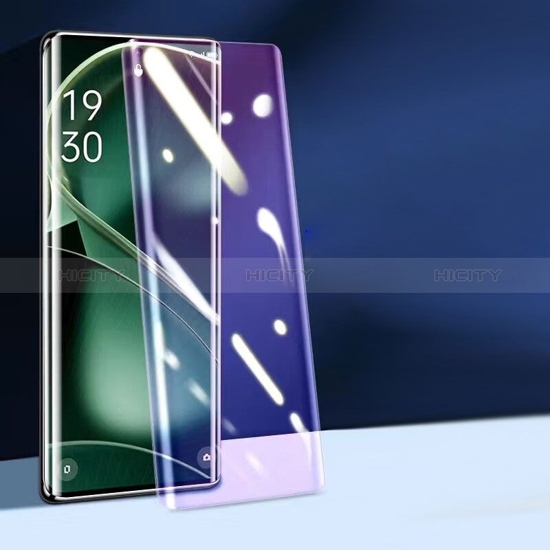 Schutzfolie Displayschutzfolie Panzerfolie Gehärtetes Glas Glasfolie Anti Blue Ray Skins zum Aufkleben Panzerglas B02 für Oppo Find X6 5G Klar groß