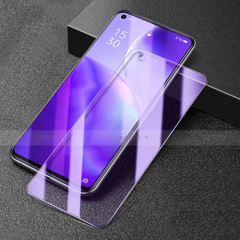 Schutzfolie Displayschutzfolie Panzerfolie Gehärtetes Glas Glasfolie Anti Blue Ray Skins zum Aufkleben Panzerglas B03 für Oppo Reno5 5G Klar