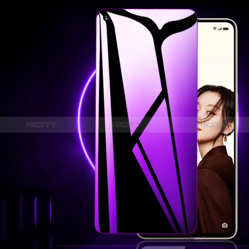 Schutzfolie Displayschutzfolie Panzerfolie Gehärtetes Glas Glasfolie Anti Blue Ray Skins zum Aufkleben Panzerglas B04 für Oppo A54 5G Klar