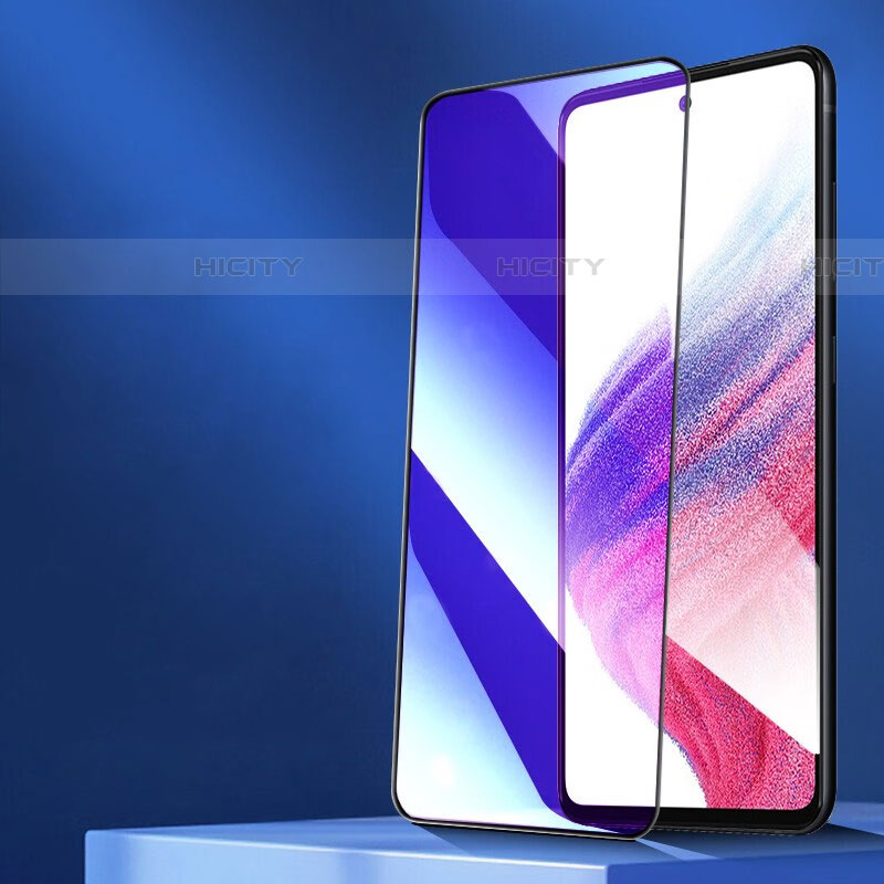 Schutzfolie Displayschutzfolie Panzerfolie Gehärtetes Glas Glasfolie Anti Blue Ray Skins zum Aufkleben Panzerglas B04 für Samsung Galaxy A73 5G Klar groß