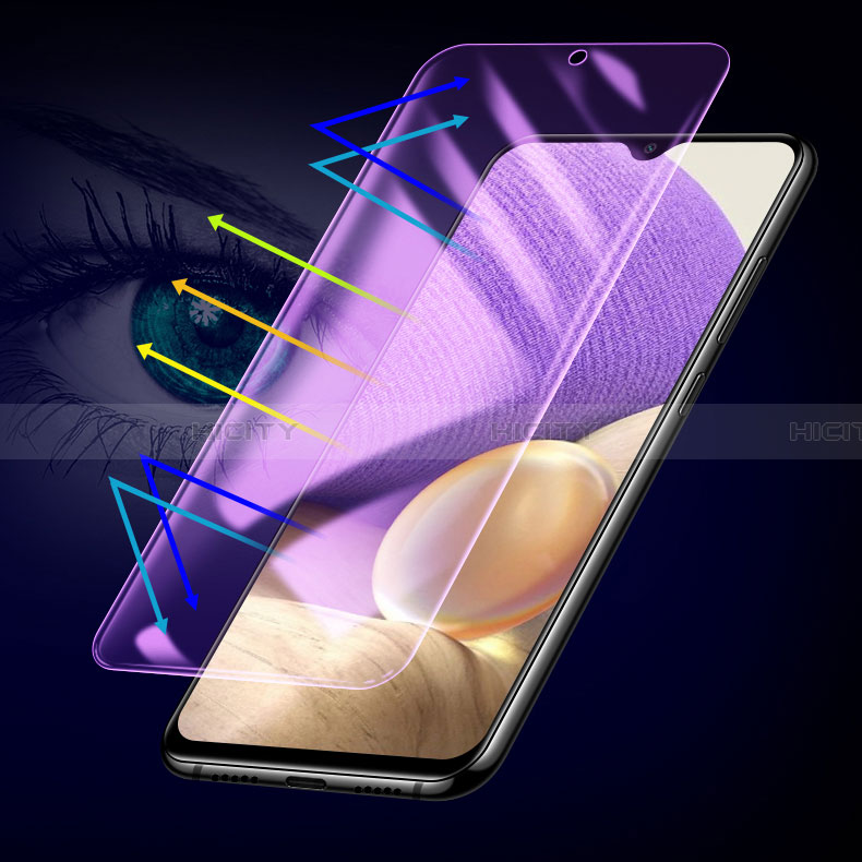 Schutzfolie Displayschutzfolie Panzerfolie Gehärtetes Glas Glasfolie Anti Blue Ray Skins zum Aufkleben Panzerglas B05 für Samsung Galaxy A03 Core Klar