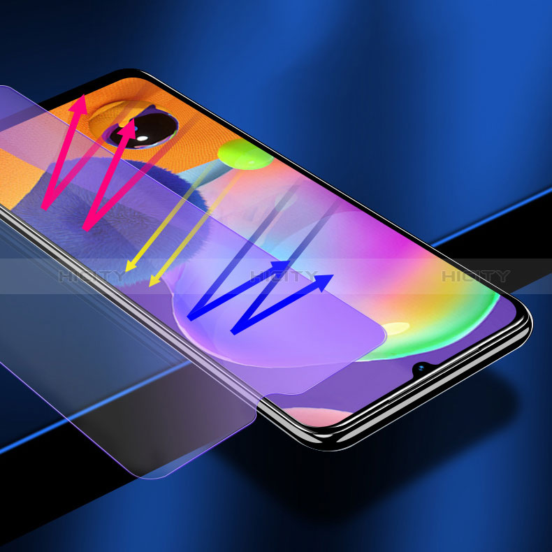 Schutzfolie Displayschutzfolie Panzerfolie Gehärtetes Glas Glasfolie Anti Blue Ray Skins zum Aufkleben Panzerglas B07 für Samsung Galaxy A40s Klar