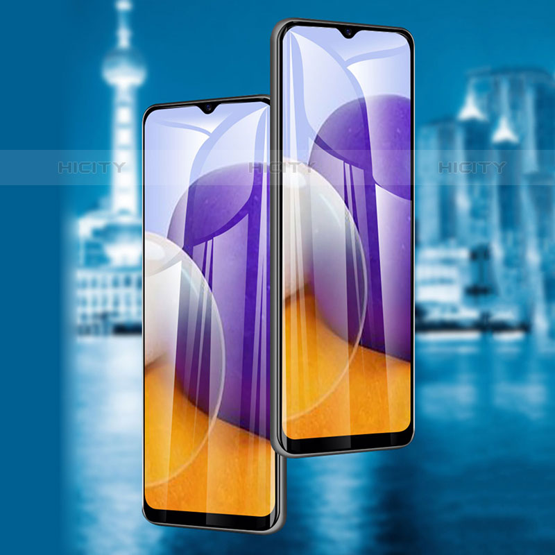 Schutzfolie Displayschutzfolie Panzerfolie Gehärtetes Glas Glasfolie Anti Blue Ray Skins zum Aufkleben Panzerglas B09 für Samsung Galaxy M22 4G Klar