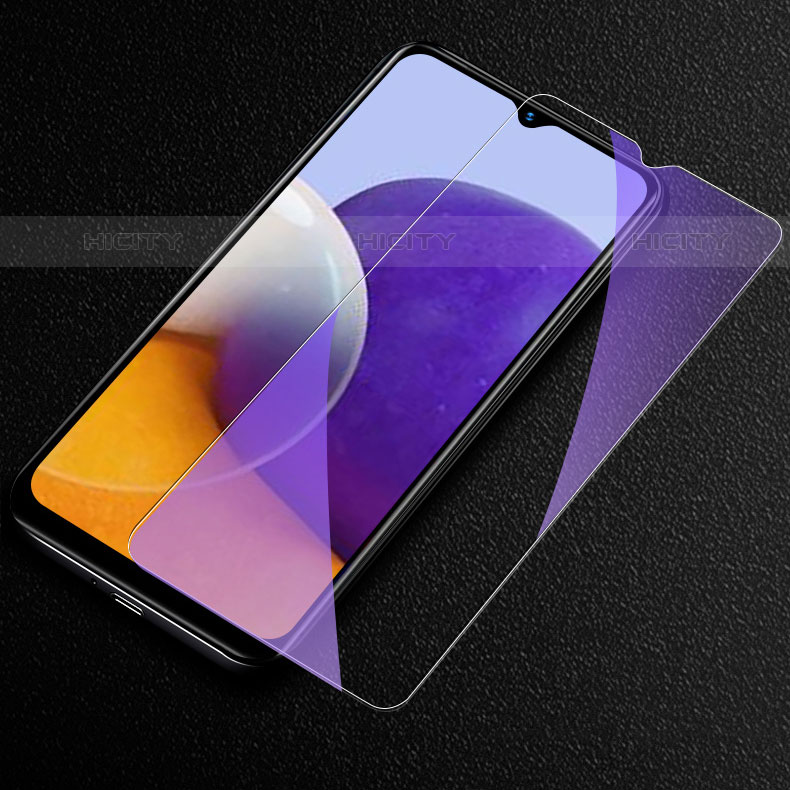 Schutzfolie Displayschutzfolie Panzerfolie Gehärtetes Glas Glasfolie Anti Blue Ray Skins zum Aufkleben Panzerglas B09 für Samsung Galaxy M22 4G Klar