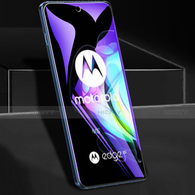 Schutzfolie Displayschutzfolie Panzerfolie Gehärtetes Glas Glasfolie Anti Blue Ray Skins zum Aufkleben Panzerglas für Motorola Moto Edge 20 Pro 5G Klar