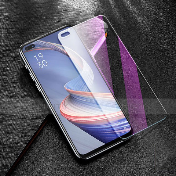 Schutzfolie Displayschutzfolie Panzerfolie Gehärtetes Glas Glasfolie Anti Blue Ray Skins zum Aufkleben Panzerglas für Oppo Reno4 Z 5G Klar