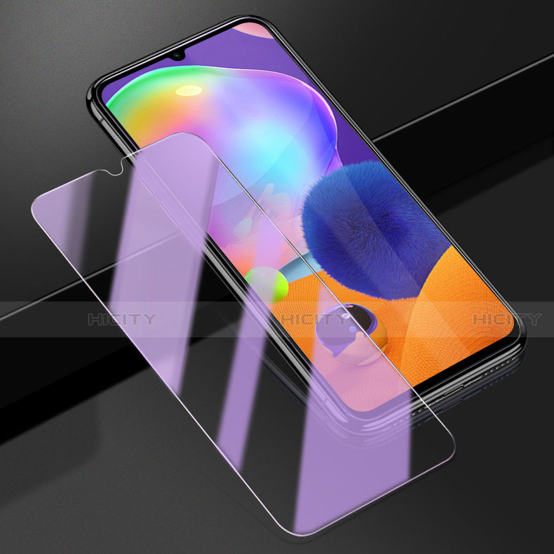 Schutzfolie Displayschutzfolie Panzerfolie Gehärtetes Glas Glasfolie Anti Blue Ray Skins zum Aufkleben Panzerglas für Samsung Galaxy A31 Klar