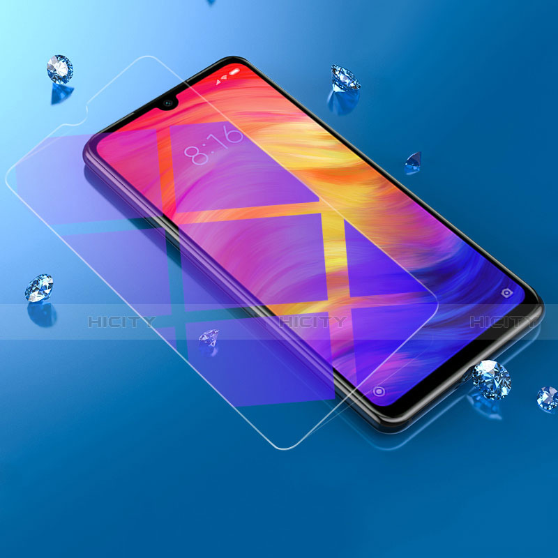 Schutzfolie Displayschutzfolie Panzerfolie Gehärtetes Glas Glasfolie Anti Blue Ray Skins zum Aufkleben Panzerglas für Xiaomi Redmi Note 7 Pro Klar