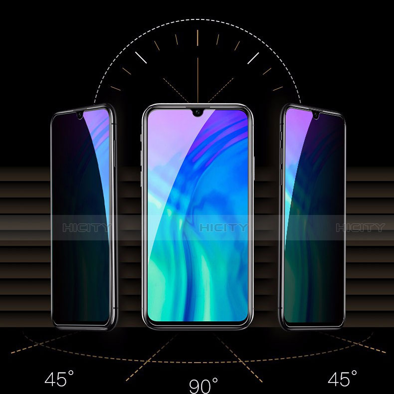 Schutzfolie Displayschutzfolie Panzerfolie Gehärtetes Glas Glasfolie Privacy Skins zum Aufkleben Panzerglas für Huawei Enjoy 9s Klar