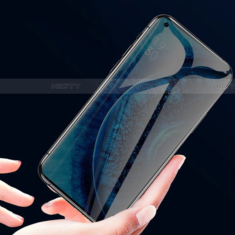 Schutzfolie Displayschutzfolie Panzerfolie Gehärtetes Glas Glasfolie Privacy Skins zum Aufkleben Panzerglas für Oppo Find X2 Klar