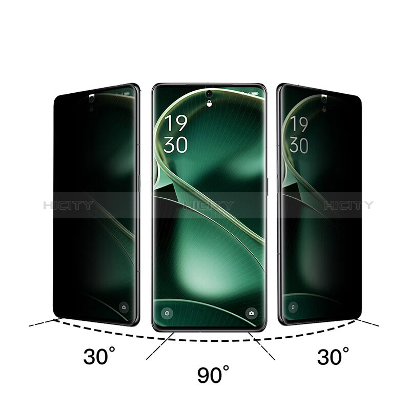 Schutzfolie Displayschutzfolie Panzerfolie Gehärtetes Glas Glasfolie Privacy Skins zum Aufkleben Panzerglas für Oppo Find X6 5G Klar