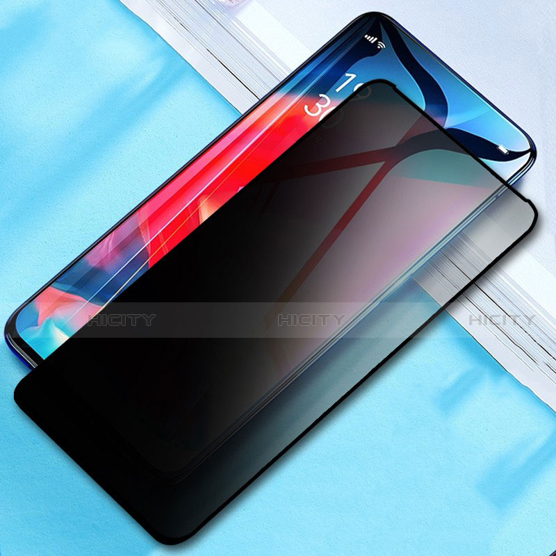 Schutzfolie Displayschutzfolie Panzerfolie Gehärtetes Glas Glasfolie Privacy Skins zum Aufkleben Panzerglas für Oppo Reno2 Z Klar