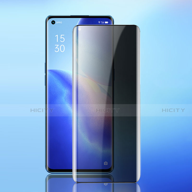 Schutzfolie Displayschutzfolie Panzerfolie Gehärtetes Glas Glasfolie Privacy Skins zum Aufkleben Panzerglas für Oppo Reno5 Pro 5G Klar