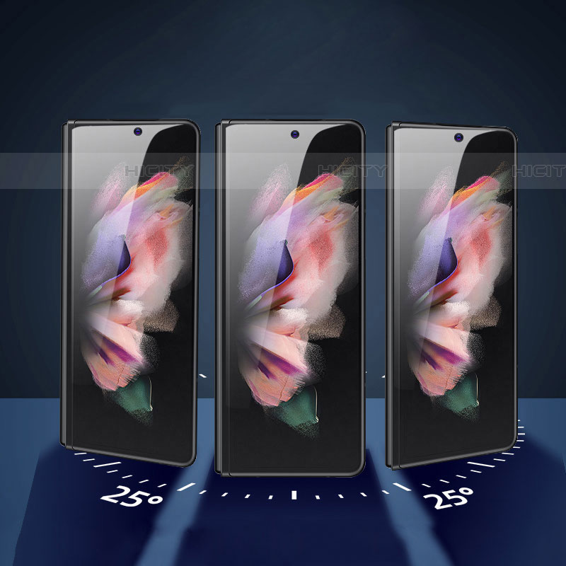 Schutzfolie Displayschutzfolie Panzerfolie Gehärtetes Glas Glasfolie Privacy Skins zum Aufkleben Panzerglas für Samsung Galaxy Z Fold4 5G Klar