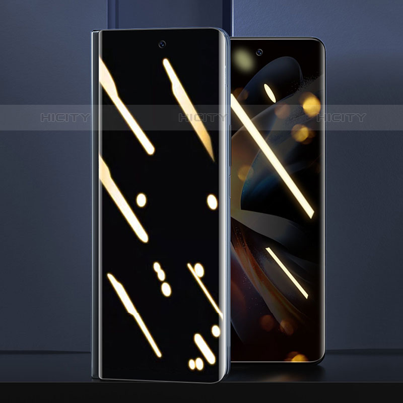 Schutzfolie Displayschutzfolie Panzerfolie Gehärtetes Glas Glasfolie Privacy Skins zum Aufkleben Panzerglas für Samsung Galaxy Z Fold5 5G Klar