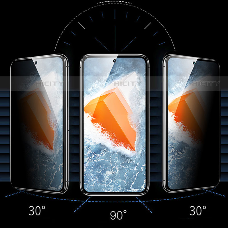 Schutzfolie Displayschutzfolie Panzerfolie Gehärtetes Glas Glasfolie Privacy Skins zum Aufkleben Panzerglas für Vivo iQOO 9 5G Klar