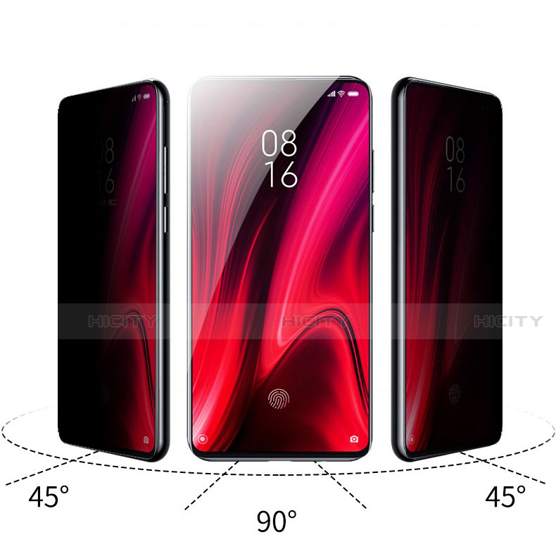 Schutzfolie Displayschutzfolie Panzerfolie Gehärtetes Glas Glasfolie Privacy Skins zum Aufkleben Panzerglas für Xiaomi Redmi K20 Pro Klar groß