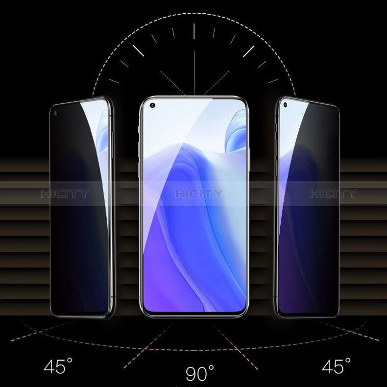 Schutzfolie Displayschutzfolie Panzerfolie Gehärtetes Glas Glasfolie Privacy Skins zum Aufkleben Panzerglas für Xiaomi Redmi Note 9T 5G Klar