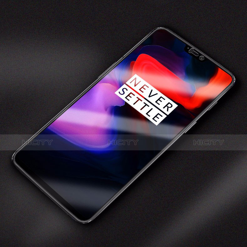 Schutzfolie Displayschutzfolie Panzerfolie Gehärtetes Glas Glasfolie Privacy Skins zum Aufkleben Panzerglas M01 für OnePlus 6 Klar